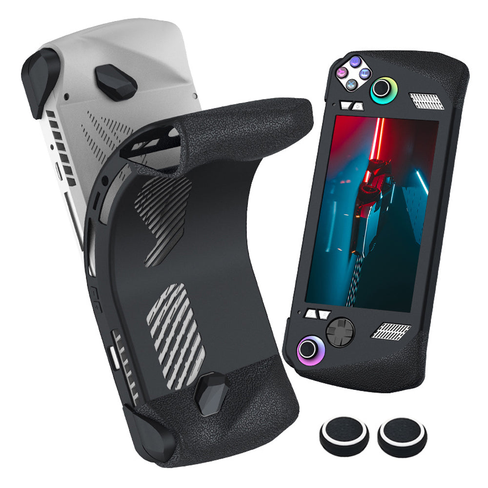 Anti-scratch Silicone Case for ASUS ROG Ally Game Console Anti-slip Protective Cover Anti-scratch Silicone Case for ASUS ROG Ally Game Console Anti-slip Protective Cover